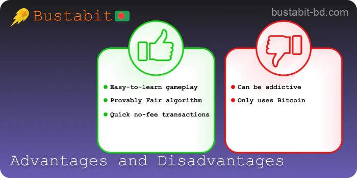 Pros and Cons of Playing Bustabit Bangladesh