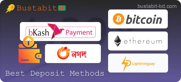 Best Banking Tools for Deposit on Bustabit Bangladesh